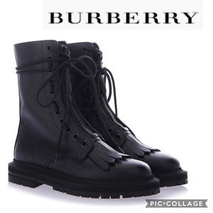 burberry combat boots